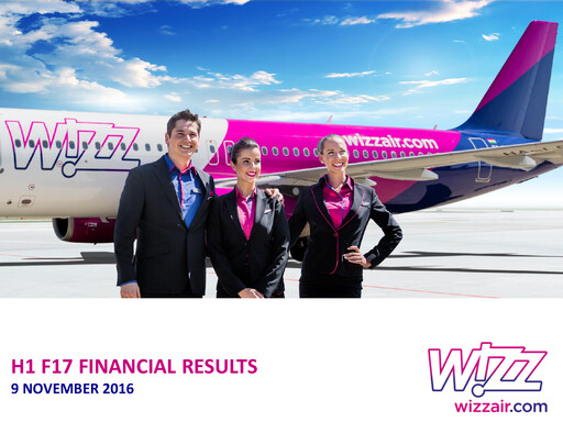 Thumbnail Wizz Air Half-year Report 2017-h1