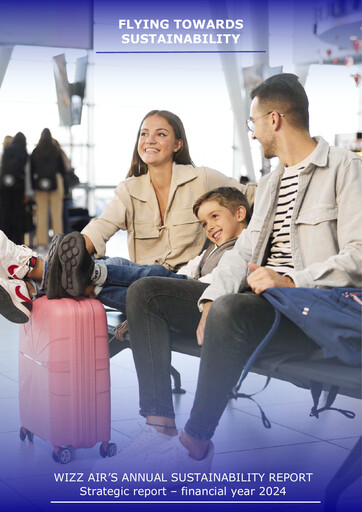 Vorschaubild Wizz Air Nachhaltigkeitsbericht 2024