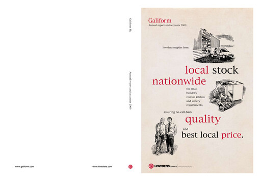 Miniature Howden Joinery Rapport annuel 2009