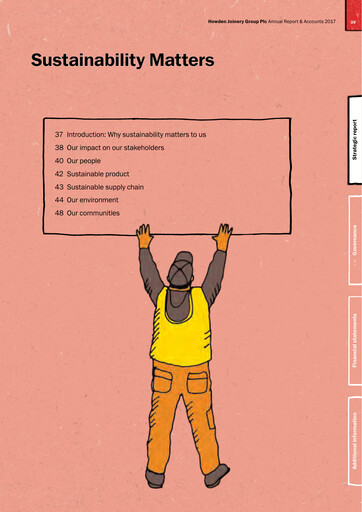Thumbnail Howden Joinery Sustainability Report 2017