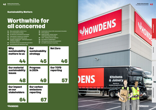 Thumbnail Howden Joinery Sustainability Report 2024