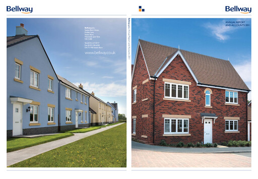 Miniature Bellway Rapport annuel 2011