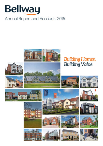Miniature Bellway Rapport annuel 2016