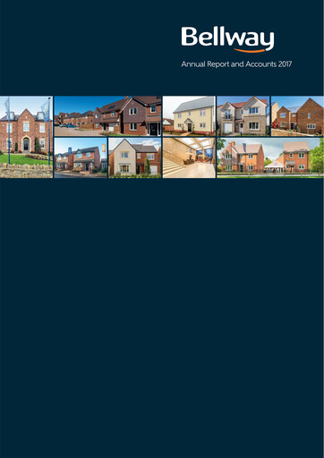 Miniature Bellway Rapport annuel 2017
