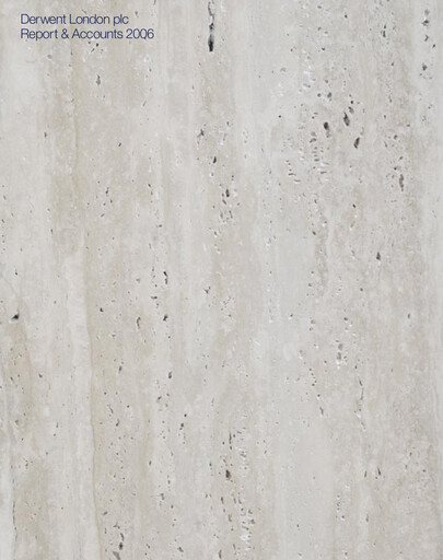 Vorschaubild Derwent London Jahresbericht 2006