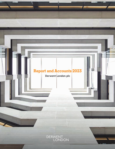 Vorschaubild Derwent London Jahresbericht 2023