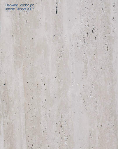 Thumbnail Derwent London Half-year Report 2007-h1