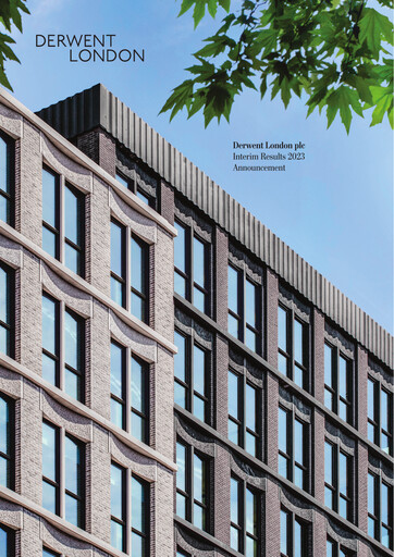 Thumbnail Derwent London Half-year Report 2023-h1