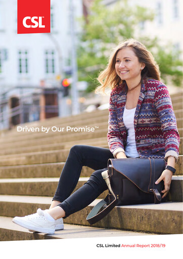 Thumbnail CSL Annual Report 2018-2019