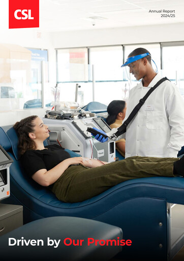 Thumbnail CSL Annual Report 2024-2025