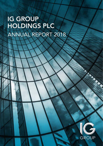 Thumbnail IG Group Annual Report 2018