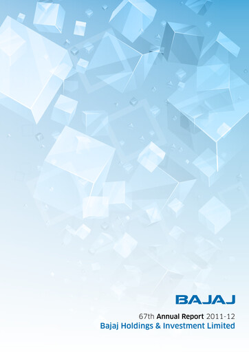 Thumbnail Bajaj Holdings & Investment Annual Report 2011-2012