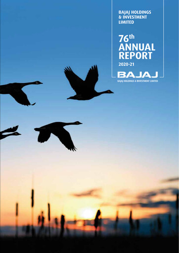 Thumbnail Bajaj Holdings & Investment Annual Report 2020-2021