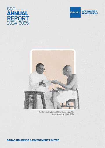 Thumbnail Bajaj Holdings & Investment Annual Report 2024-2025