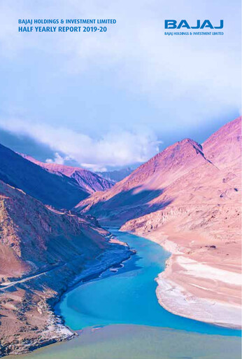 Miniature Bajaj Holdings & Investment Rapport semestriel 2019-h1