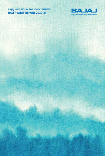 Miniature Bajaj Holdings & Investment Rapport semestriel 2020-h1