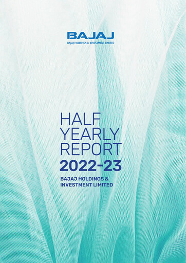 Miniature Bajaj Holdings & Investment Rapport semestriel 2022-h1