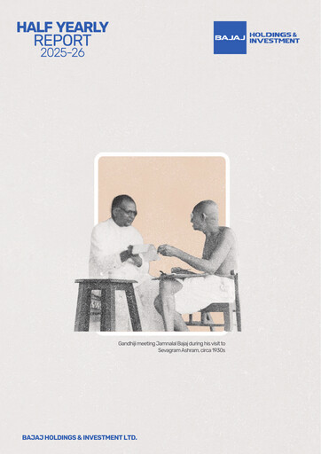 Miniature Bajaj Holdings & Investment Rapport semestriel 2025-h1