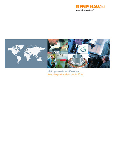 Thumbnail Renishaw Annual Report 2010