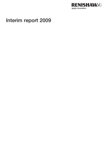 Thumbnail Renishaw Half-year Report 2009-h1