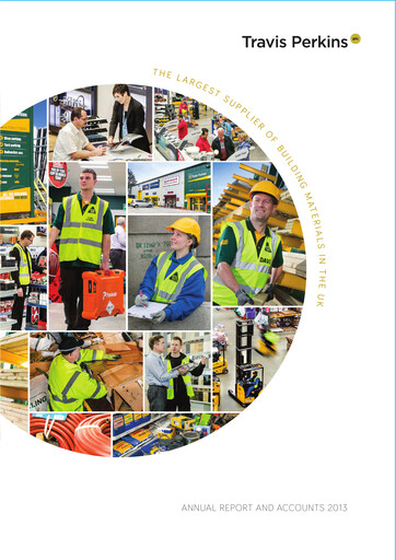 Thumbnail Travis Perkins Annual Report 2013