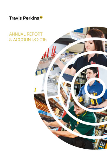 Thumbnail Travis Perkins Annual Report 2015