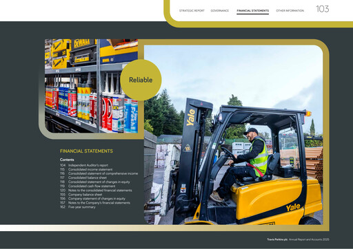 Miniature Travis Perkins Bilan financier 2025