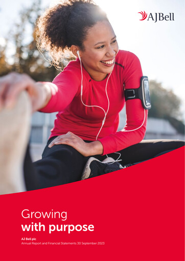 Vorschaubild AJ Bell Jahresbericht 2023