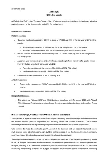Thumbnail AJ Bell Quarterly Report 2026-q1