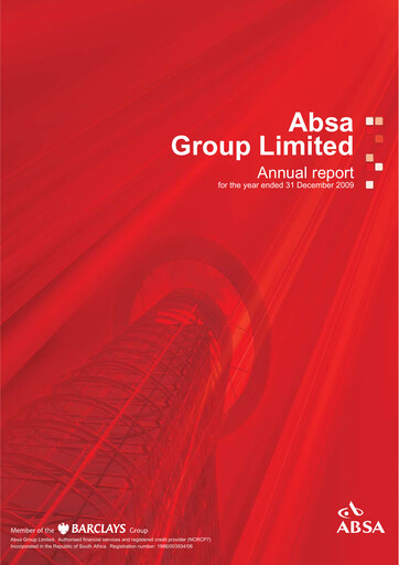 Thumbnail Absa Bank Annual Report 2009