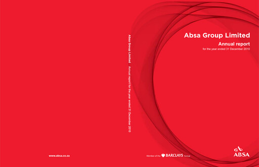 Thumbnail Absa Bank Annual Report 2010