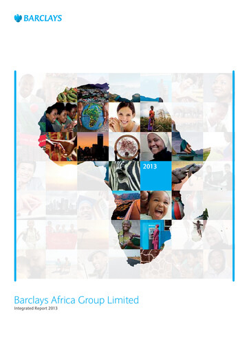 Thumbnail Absa Bank Annual Report 2013