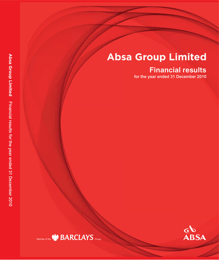 Thumbnail Absa Bank Financial Report 2010