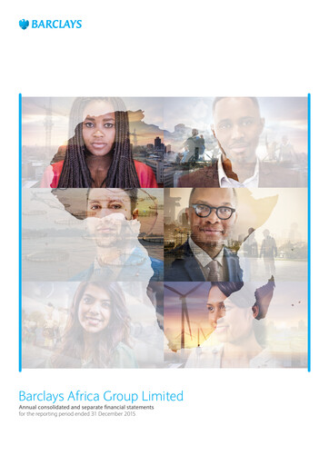 Thumbnail Absa Bank Financial Statement 2015