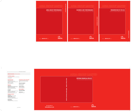 Thumbnail Absa Bank Half-year Report 2006-h1