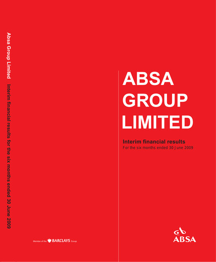Thumbnail Absa Bank Half-year Report 2009-h1