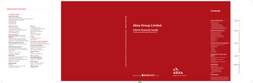 Thumbnail Absa Bank Half-year Report 2011-h1