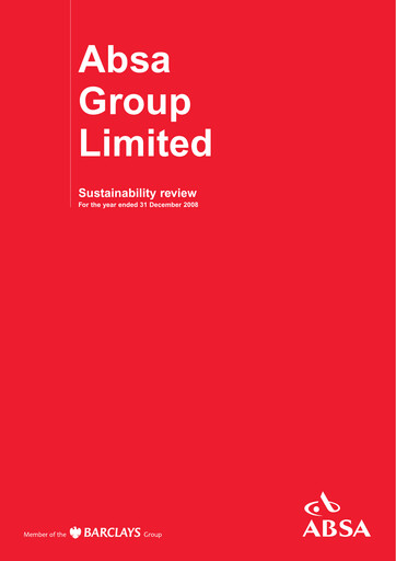 Thumbnail Absa Bank Sustainability Report 2008