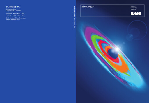 Thumbnail The Weir Group Annual Report 2006