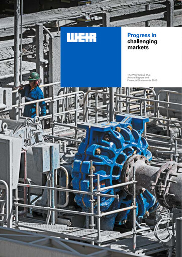 Thumbnail The Weir Group Annual Report 2015