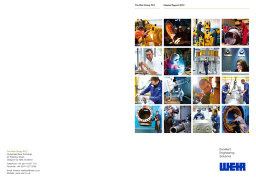 Thumbnail The Weir Group Half-year Report 2012-h1