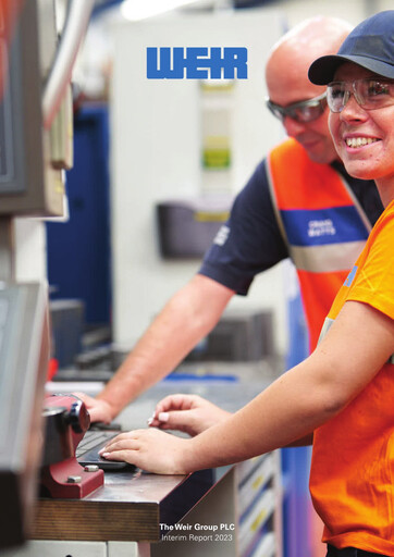 Thumbnail The Weir Group Half-year Report 2023-h1