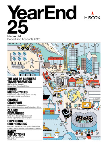 Vorschaubild Hiscox Jahresbericht 2025