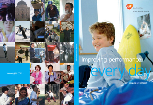 Thumbnail GlaxoSmithKline Annual Report 2003