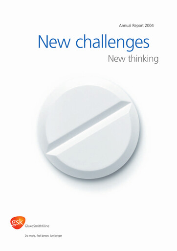 Thumbnail GlaxoSmithKline Annual Report 2004