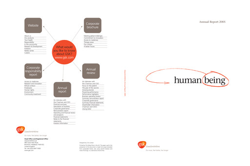 Thumbnail GlaxoSmithKline Annual Report 2005