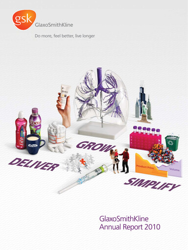 Thumbnail GlaxoSmithKline Annual Report 2010