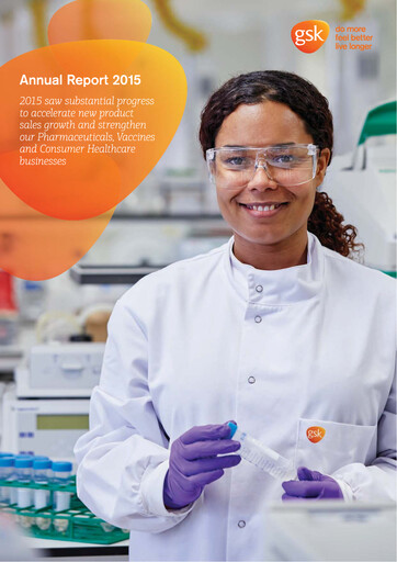 Thumbnail GlaxoSmithKline Annual Report 2015