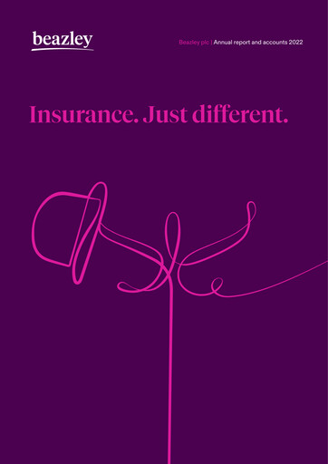 Thumbnail Beazley Annual Report 2022