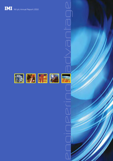 Thumbnail IMI plc Annual Report 2010
